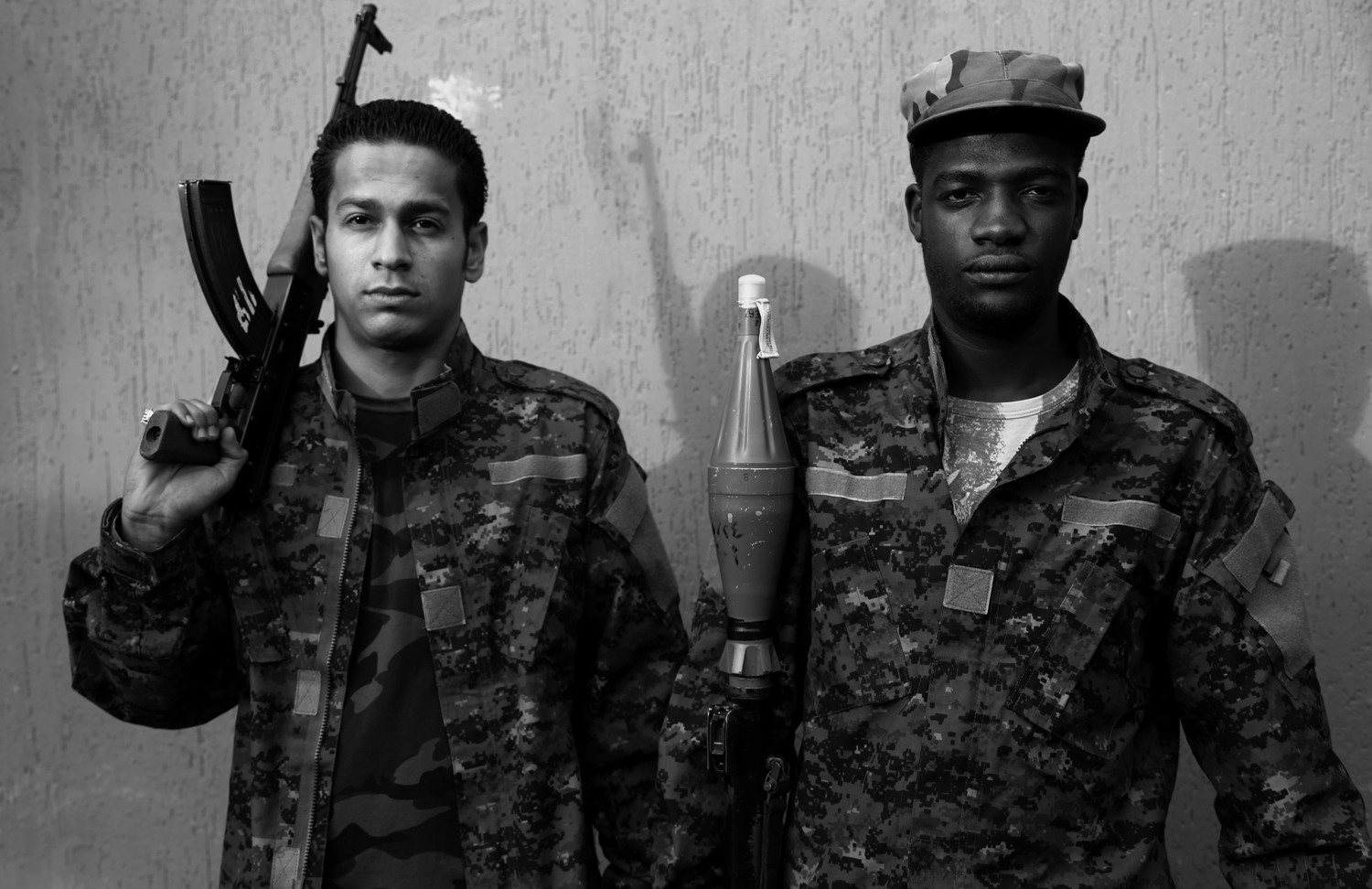 Libya during the Arab spring. Around Tripoli.